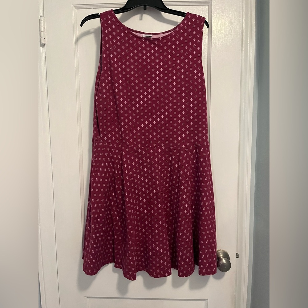 Multicolored A-Line Halter Sleeveless Casual Dress